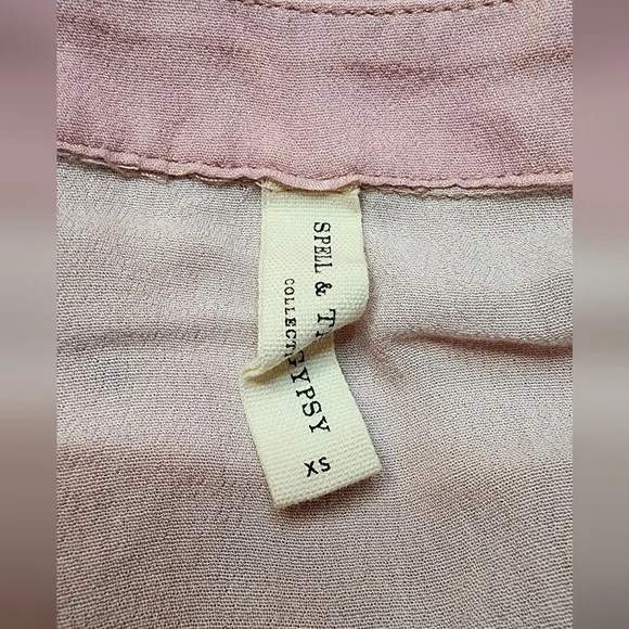 Spell & The Gypsy Pink Cherry Blossom Kimono Set - Picture 13 of 14